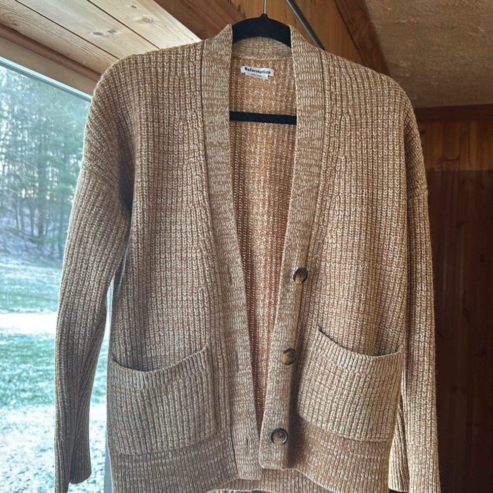 Reformation cardigan